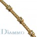 Pave/Bezel Set Diamond Tennis Bracelet