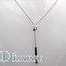 Adjustable Pave Set Diamond Necklace