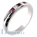 H-855R Diamond Ruby Ring