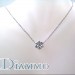 Round Shape Cluster Diamond Necklace