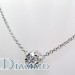 Round Shape Cluster Diamond Necklace